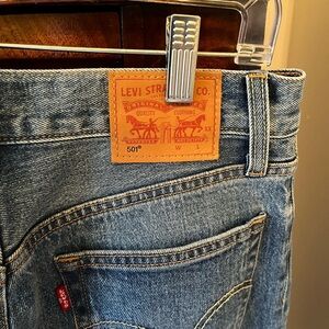 Levi's Classic Straight Blue Jeans